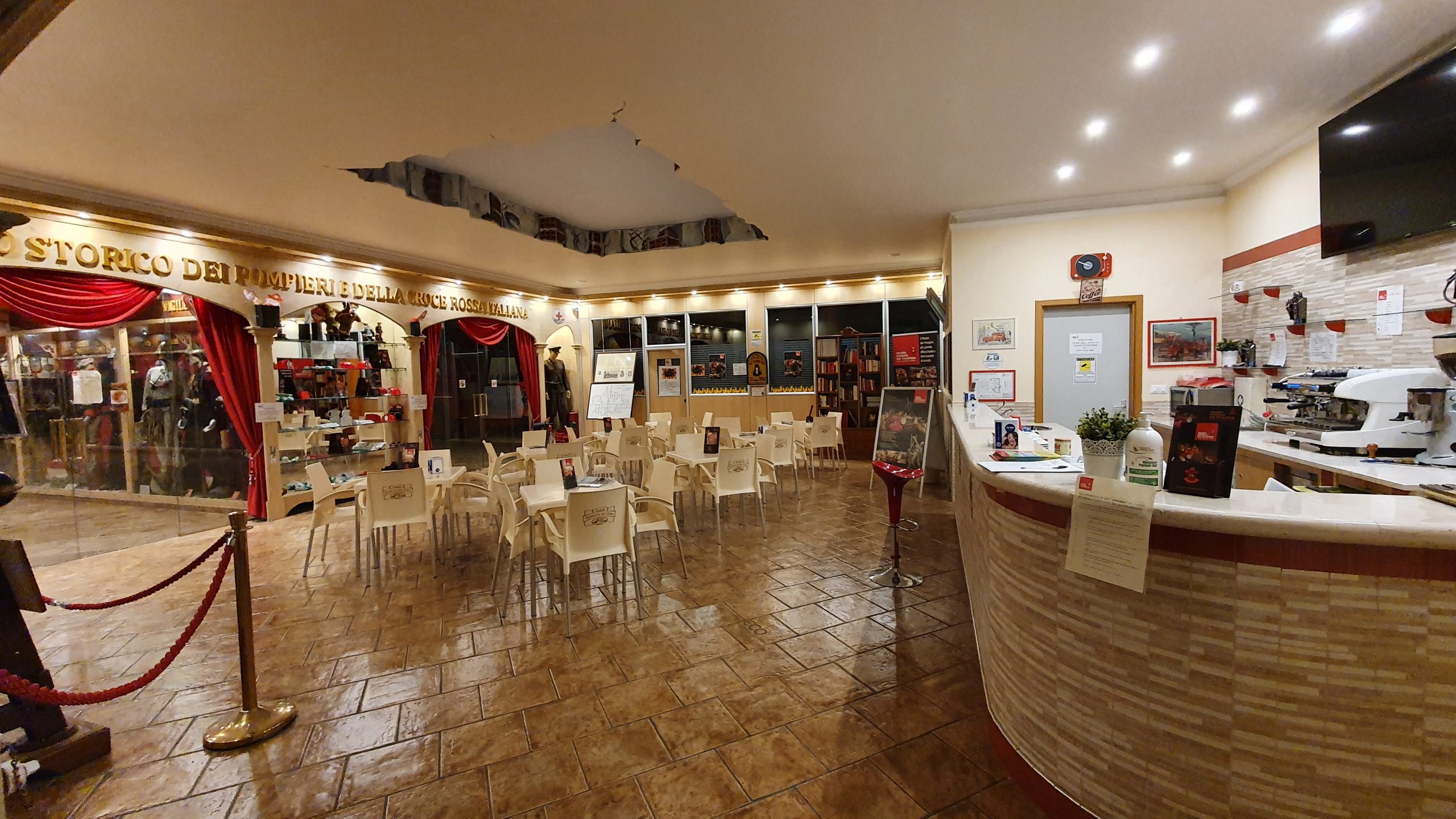 Caffetteria del museo Manfredonia -Euroambiente